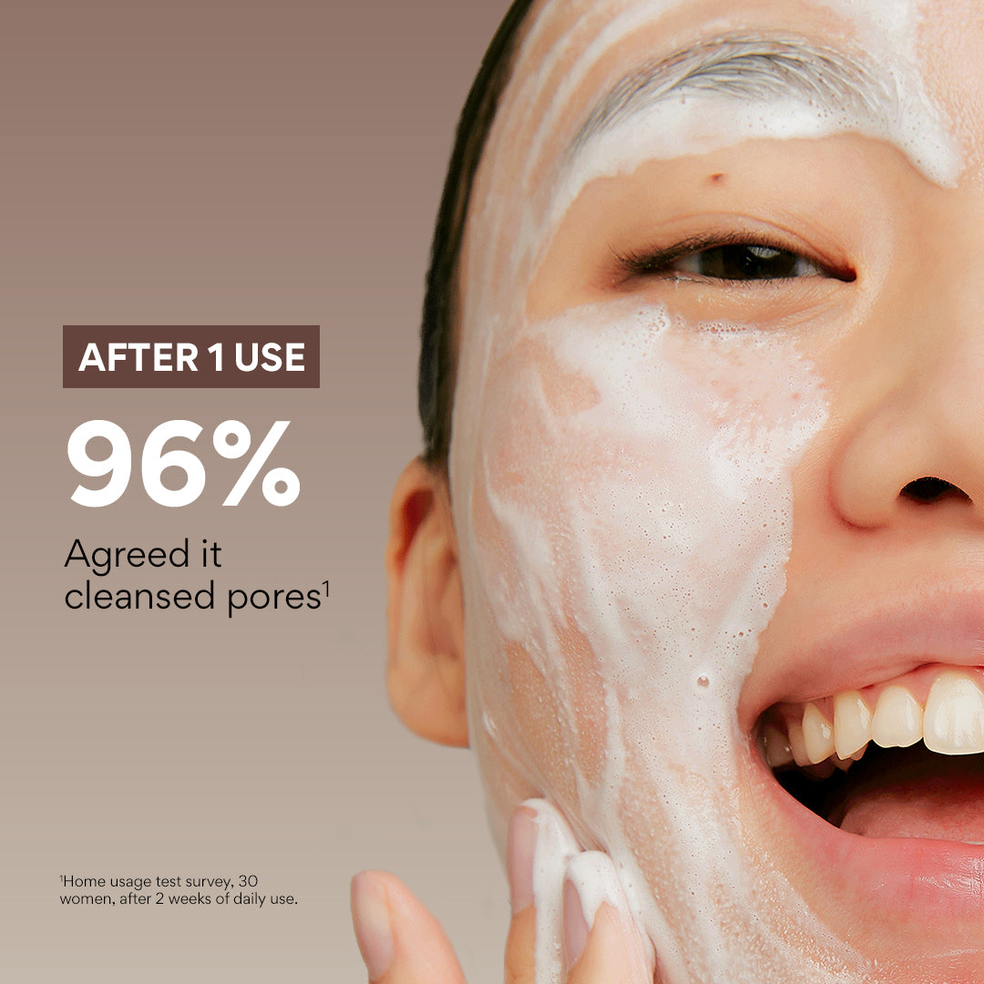 Volcanic Cleansing Foam claims list