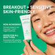 Enlarge image of Daily UV Invisible Barrier Sunscreen Serum Broad Spectrum SPF 47 with Green Tea breakout and sensitive skin-friendly
