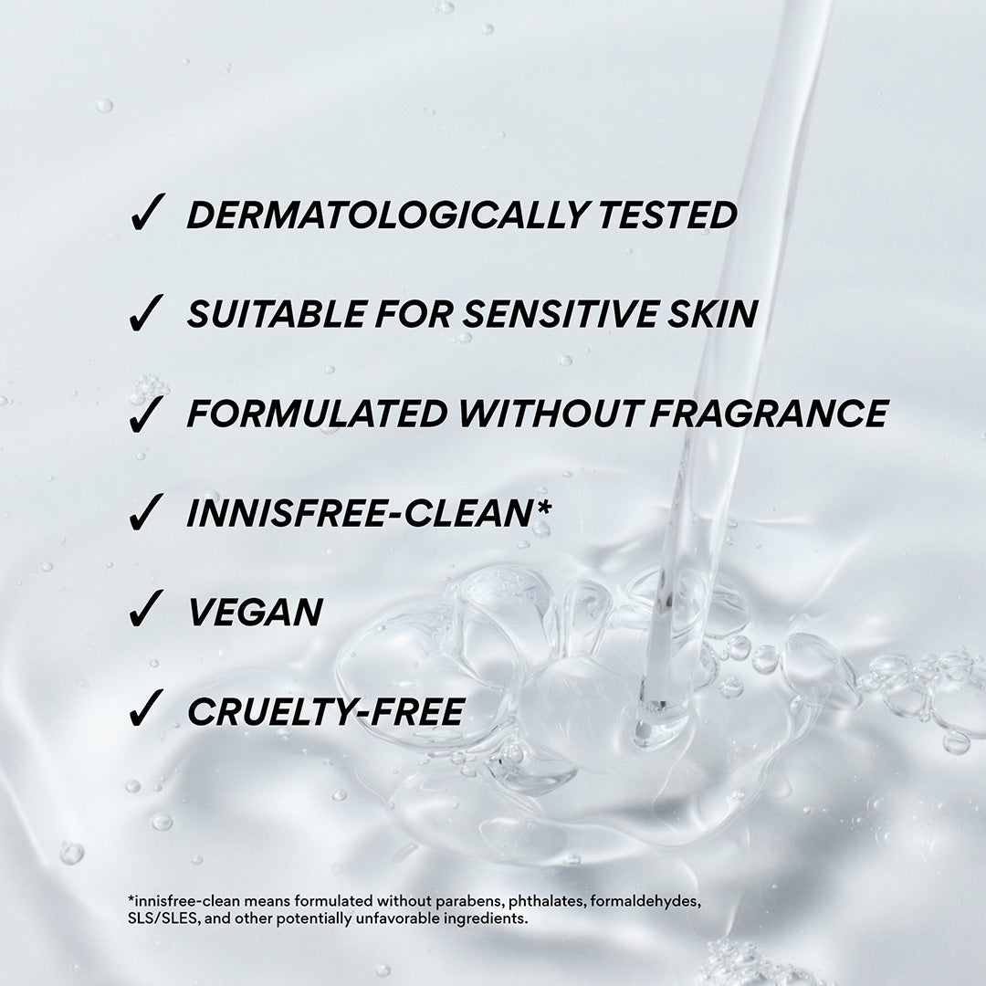 Green Tea Panthenol Calming Toner Pads free from