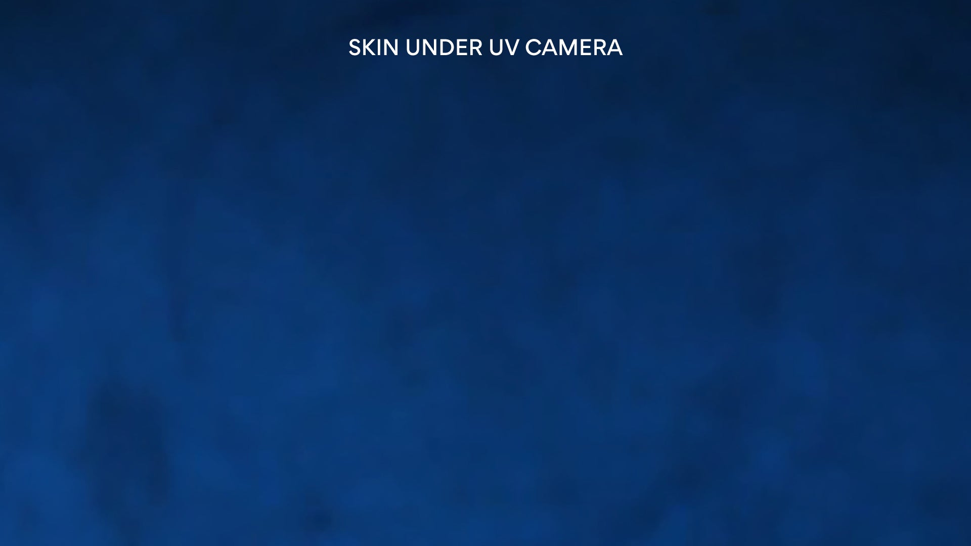 Vitamin C Brightening Mask-to-Foam™ Cleanser skin under UV camera after use as a mask