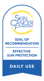 Skin Cancer Foundation Seal of Recommendation: Effective Sun Protection Daily Use Seal