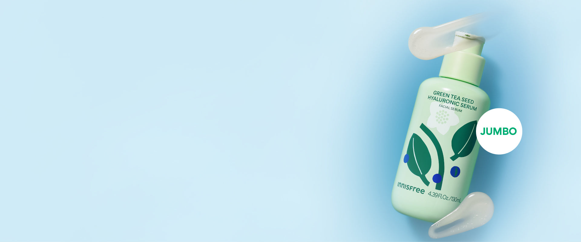 limited edition bottle re:play green tea seed hyaluronic serum jumbo