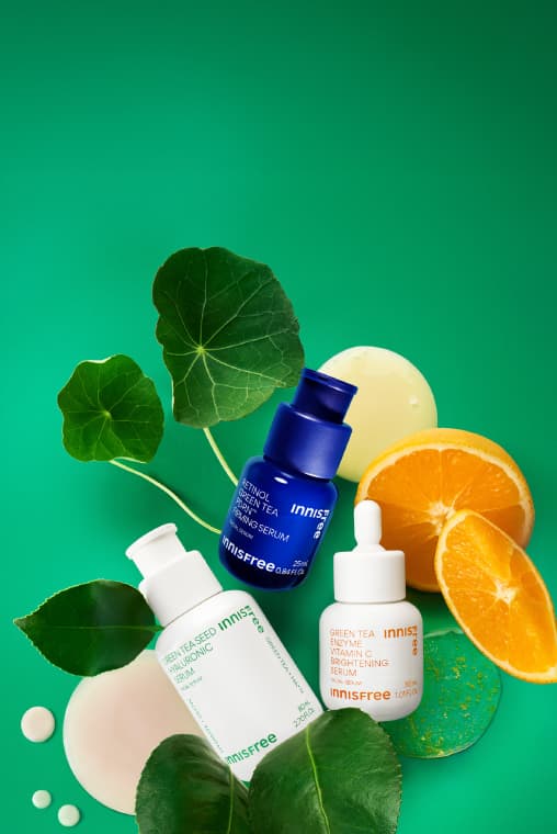 serum sale featuring Green Tea PDRN™ Serum, Green Tea Seed Serum, and Vitamin C Serum 