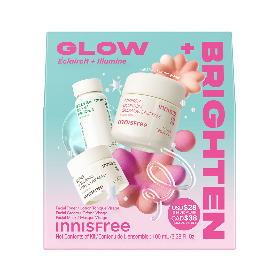 Glow + Brighten Skincare Set | innisfree