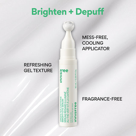 Green Tea Caffeine Bright-Eye Serum | innisfree