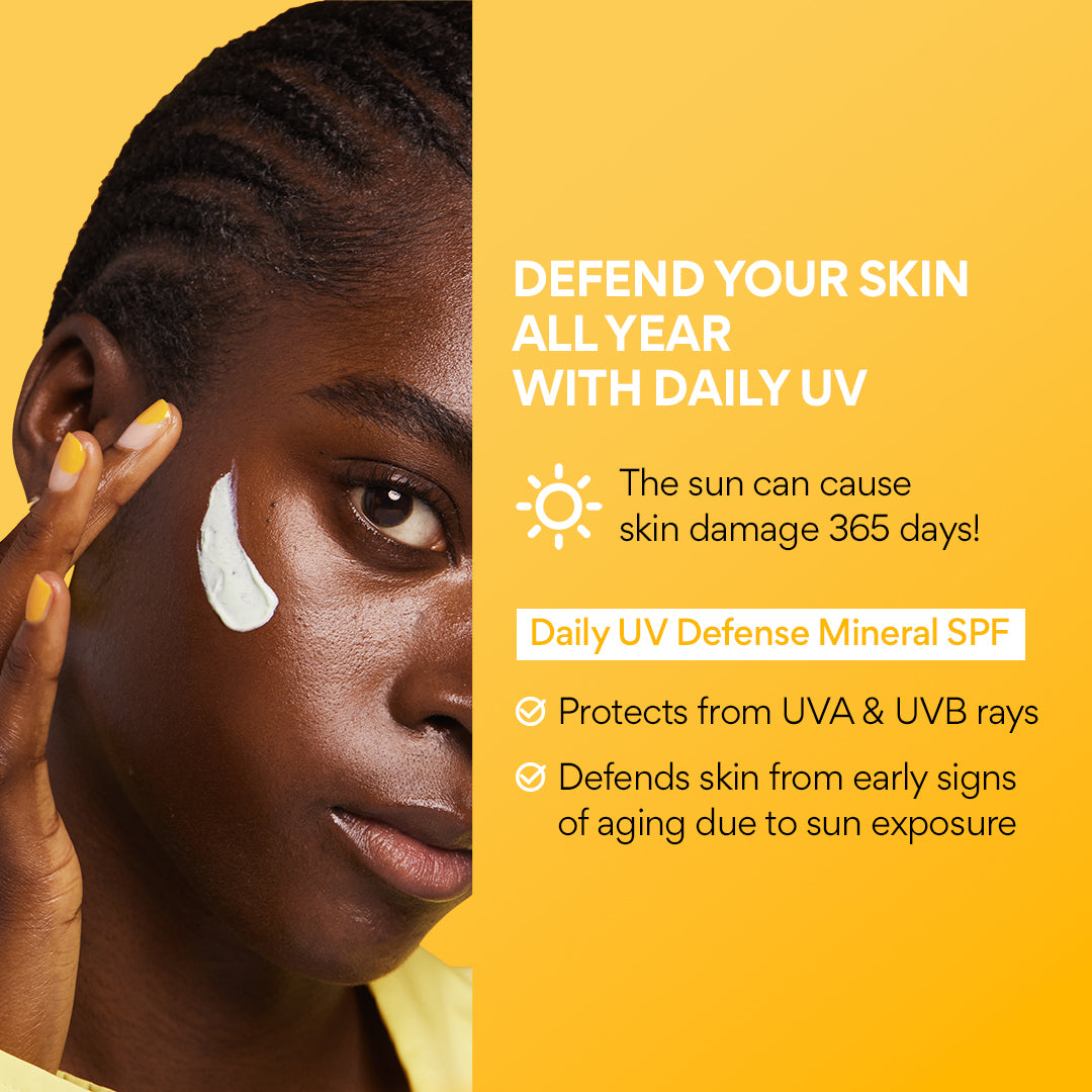 Daily UV Defense Mineral Sunscreen Broad Spectrum SPF 45 with Color Correcting