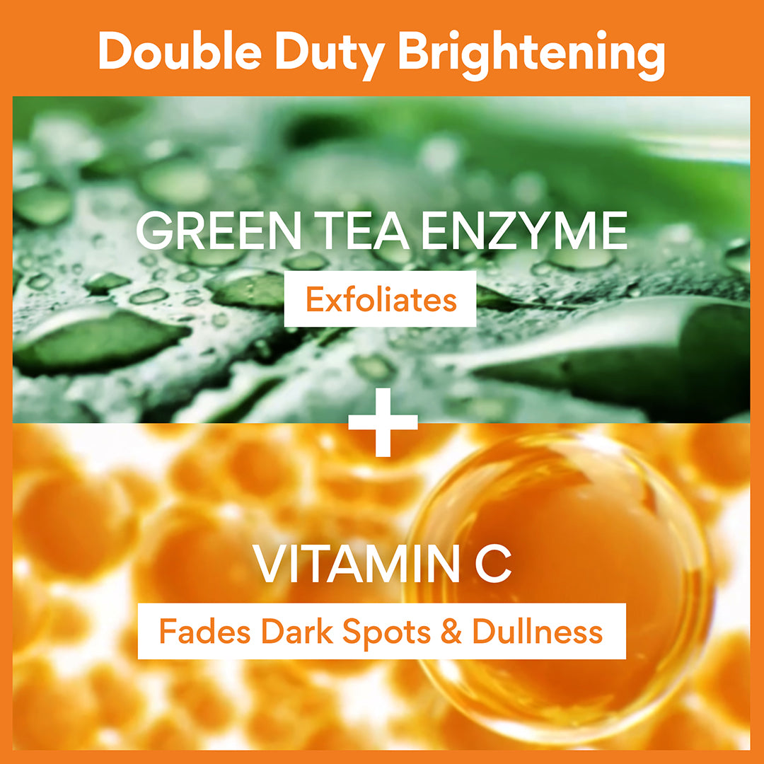 Green Tea Enzyme Vitamin C Brightening Serum – Best for Glowing Skin
