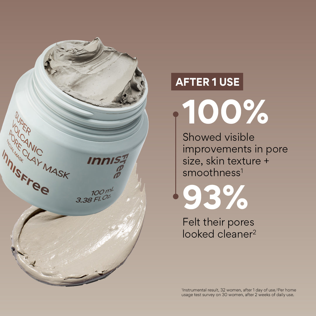 Super Volcanic Pore Clay Mask – Deep Cleanse & Clear Face Pores