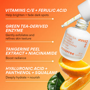 Green Tea Enzyme Vitamin C Brightening Serum | innisfree