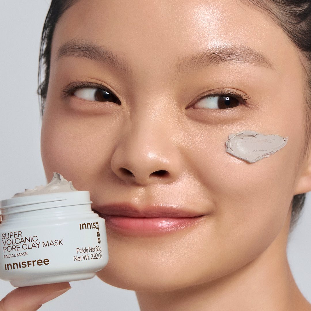 super volcanic pore clay mask model texture