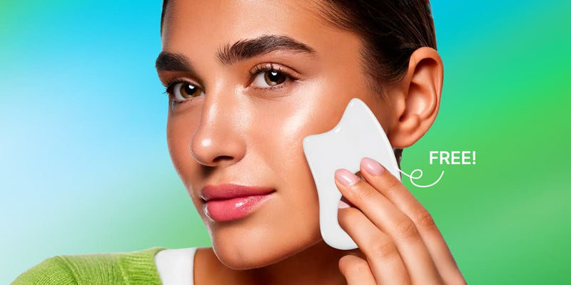 rewards member exclusive! free facial massager with any purchase this month