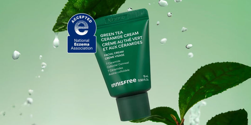 FREE mini Green Tea Ceramide Cream 15mL with any serum purchase