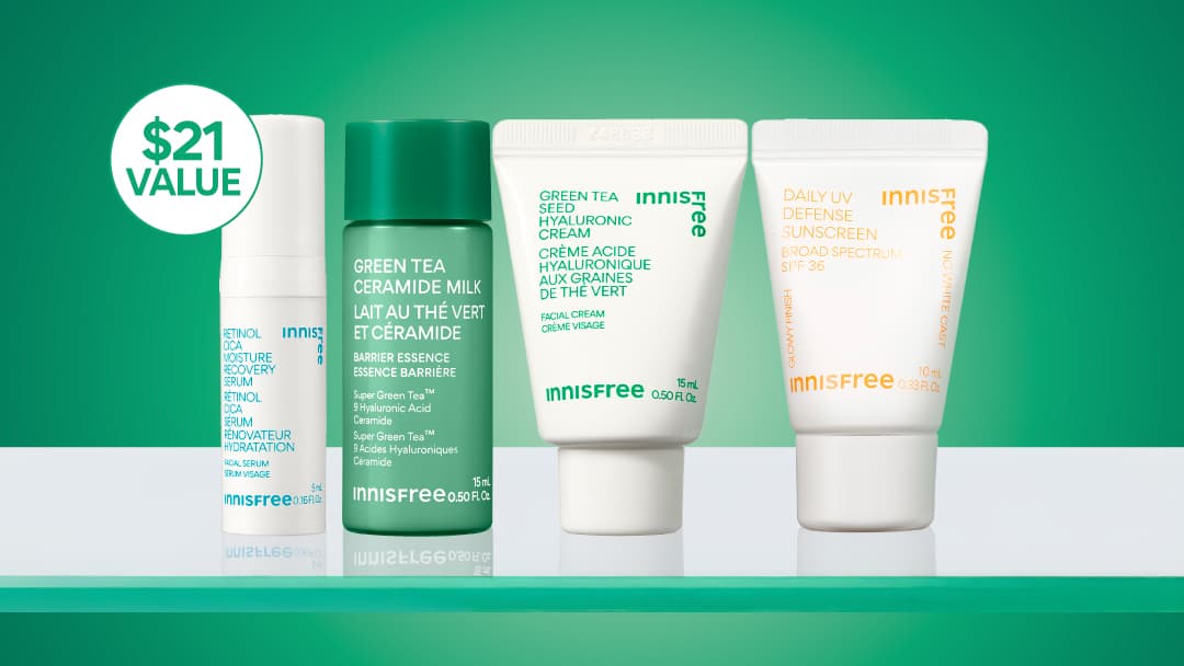 Hydration Heroes Set | Luxury Korean Skincare with Green Tea