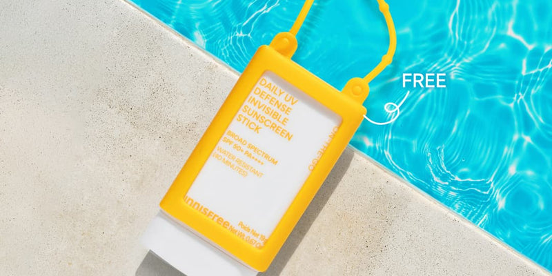 free sun stick holder with Daily UV Sun Stick purchase