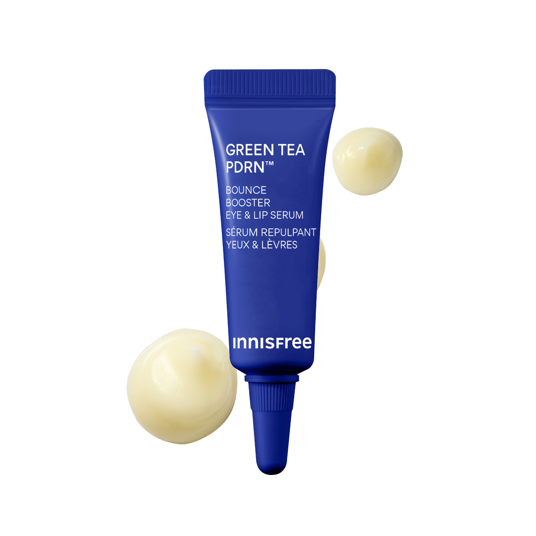 Green Tea PDRN™ Eye & Lip Serum with texture swatch