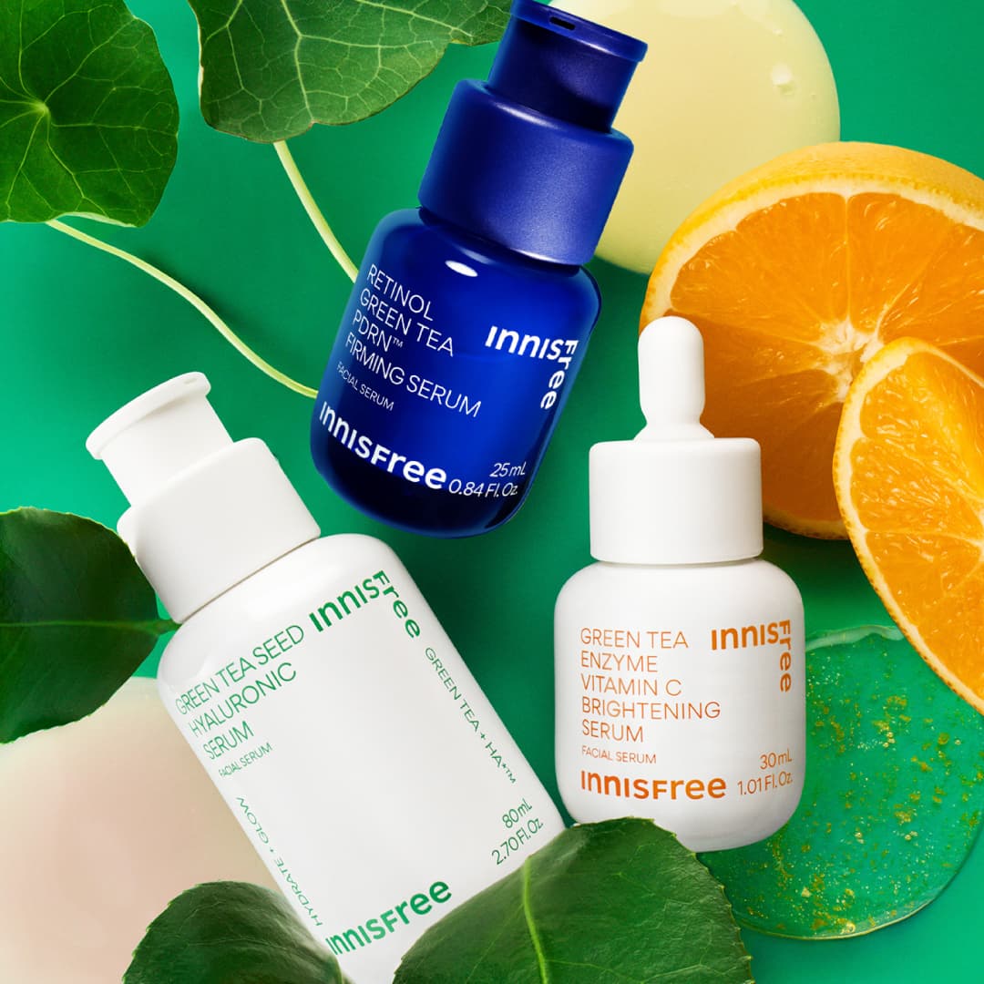 serum sale featuring Green Tea PDRN™ Serum, Green Tea Seed Serum, and Vitamin C Serum 