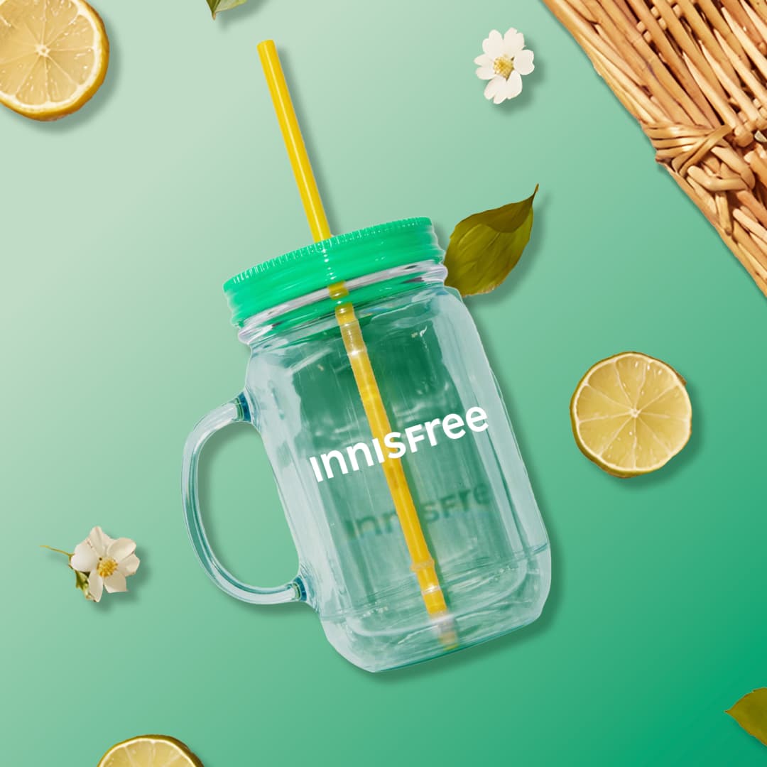 free mason jar tumbler with orders $85+