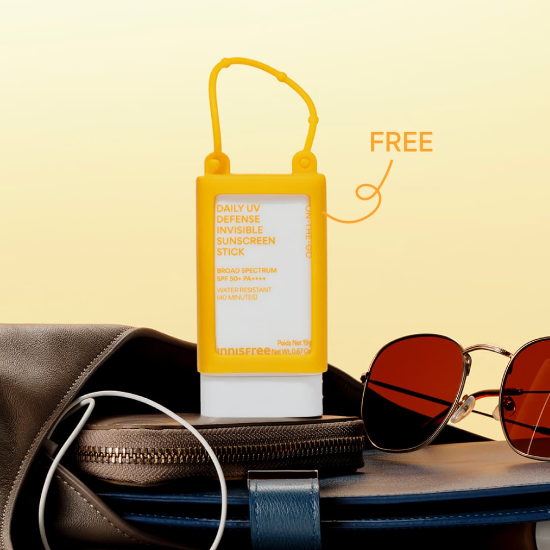 free sun stick holder with Daily UV Sunscreen Stick purchase