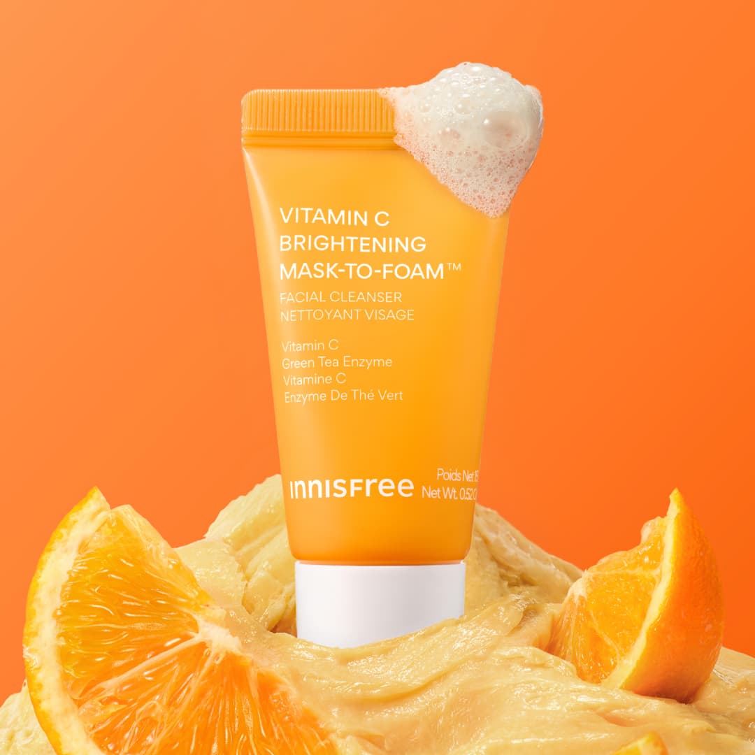 Free mini Vitamin C Brightening Mask-To-Foam™ Facial Cleanser with any toner purchase
