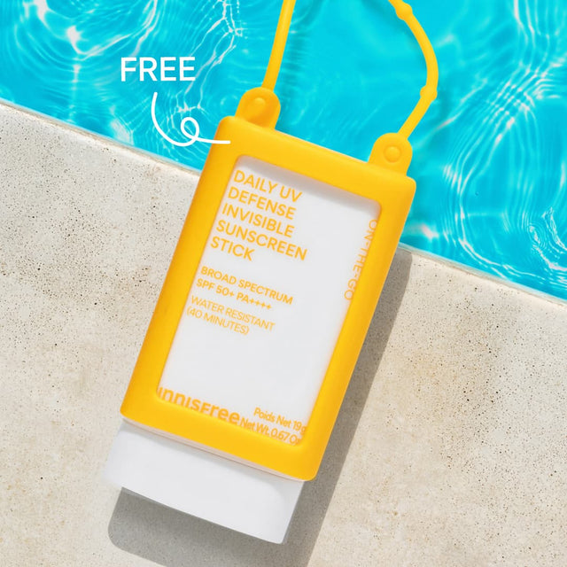 free sun stick holder with Daily UV Sun Stick purchase