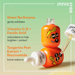 Green Tea Enzyme Vitamin C Brightening Serum Set