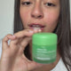 Green Tea Panthenol Gel Cream application model video