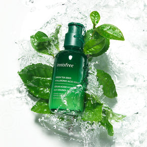 Green Tea Hyaluronic Acid Serum in Water Splash